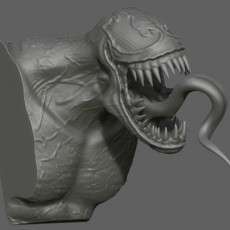 Venom bust 3D model
