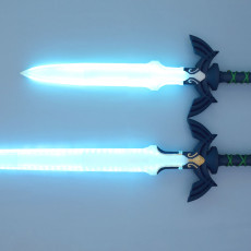 LED Zelda Master Sword 3D model