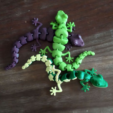Articulated Lizard 3D model