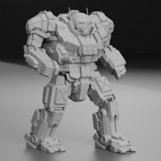 AS7-D Atlas for Battletech 3D model by Matt Mason