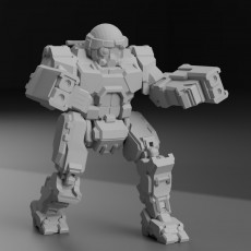 COM-TDK Commando "The Death's Knell" for Battletech 3D model