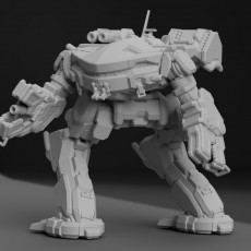 KGC-010 King Crab for Battletech 3D model