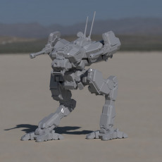 LCT-1V Locust for Battletech 3D model by Matt Mason