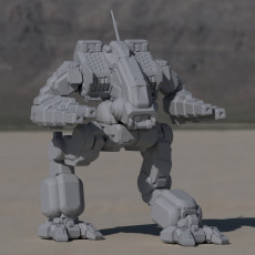Mad Dog Prime, aka Vulture for Battletech 3D model by Matt Mason