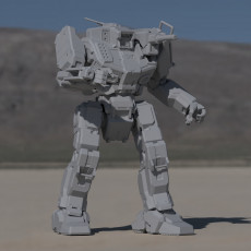 SHD-2H Shadowhawk for Battletech 3D model by Matt Mason