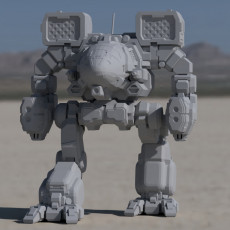 Timberwolf Prime, aka "Madcat" for Battletech 3D model by Matt Mason