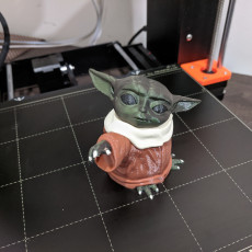 The Child (Baby Yoda) Multimaterial 3D model