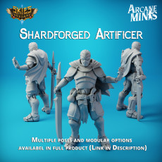 KICKSTARTER - Presupported Odarian Artificer 3D model by Sordane Publishing