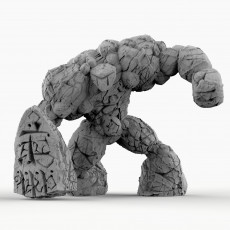 Stone Golem 3D model