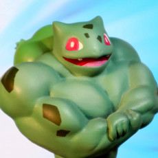 Ultra swole Bulbasaur 3D model
