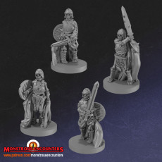 Skeleton Warriors 1 (SUPPORTLESS) 3D model