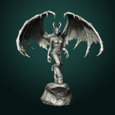 Demon Hunter pre-supported (World of Warcraft, fan art) FREE 3D model