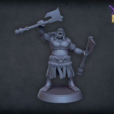 Orc fighter (Legacy welcome pack) 3D model by Jacob Olsson - Roleplaying & Miniatures