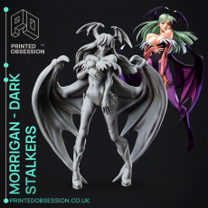 Morrigan - DarkStalkers - 30cm Model - Printed Obsession 3D model by Printed Obsession