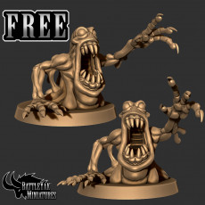 The Wretched Free Sample | Beyond Mortality Monster 3D model by Battle Yak Miniatures