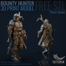 Bounty Hunter 75mm 3D model