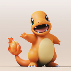 Charmander(Pokemon) 3D model by PatrickFanart