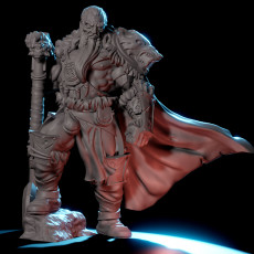 Barbarian Chieftain 3D model