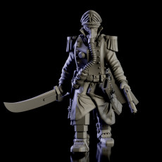 Commissar of the Imperial Force 3D model by RedMakers