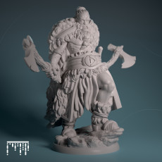 Viking berserker 3D model