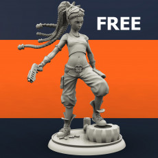 Molly the Punk 3D model