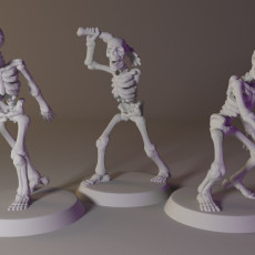 Skeleton Set !SUPPORTED! !FREE! 3D model by Jan Kraemer