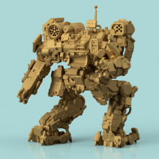 COR-1X4 Corsair Rework for Battletech 3D model by Matt Mason
