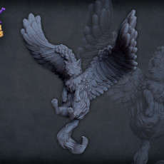 Tressym Flying cat 3D model by Jacob Olsson - Roleplaying & Miniatures