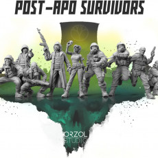 Post apocalyptic Stalker FREEBIE 3D model