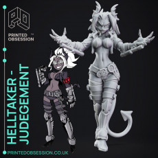 Helltaker - Judgement - 25cm - Fanart 3D model by Printed Obsession