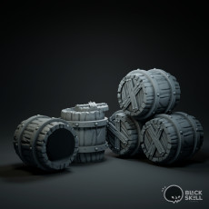 Barrels 3D model
