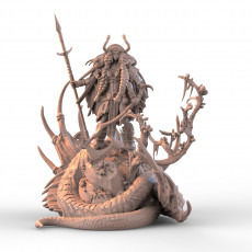 BONE MANUSCRIPT. Dragon Knight. 3D model