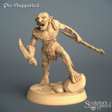 Goblin Fighter 3D model