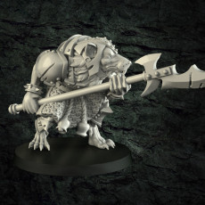 halberdier rat 3D model by Crosslances