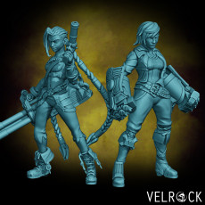 Arcane Jinx and Vi from League of Legends (PRESUPPORTED) 3D model
