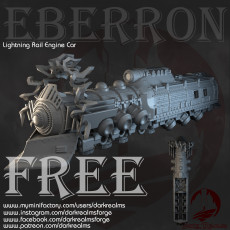 Dark Realms - Lightning Rail - FREE 3D model