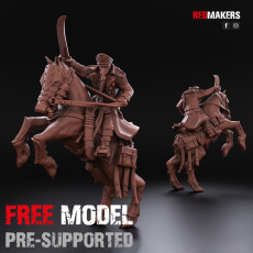 Death Squad – Mounted Commissar of the Imperial Force 3D model