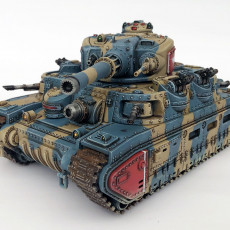 Broadsword Superheavy Tank 3D model by Nate Feyma