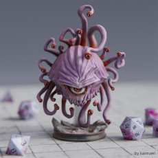 Xazax the Eyemonger – Beholder Miniature 3D model