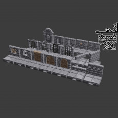 Vorschau zu Dungeon Stone - Wall on Tile: Walls (Full Set)