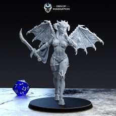 Pin-up Temptress 3D model