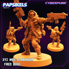 XYZ MEK SCAVENGER - FRED BUGG 3D model by PAPSIKELS MINIATURES