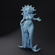 Flaya, Lilithid Mind Seducer ( Female Mindflayer / Illithid / Aberration ) 3D model