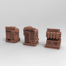 Vending Machines 3D model by Tesseract Tomb