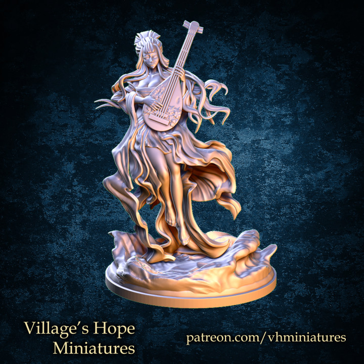 Download Benzaiten Japanese goddess of eloquence and music Da