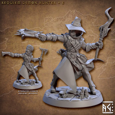 FREE STL! Requiem Demon Hunter - E (Requiem Demon Hunters) 3D model