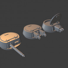 Mini Turrets 3D model
