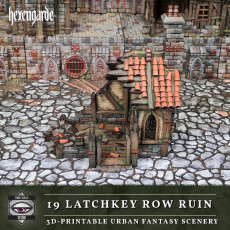 19 Latchkey Row Ruin 3D model