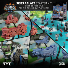 Skies Ablaze Starter Set 3D model