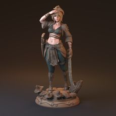Olistin Alatel + NSFW 3D model